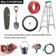 thumbnail image 4 of CHAO Ganchos resistentes para guardar bicicletas, color negro, 6 unidades, 4 of 5