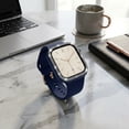 thumbnail image 2 of Compatible for Apple Watch Series 11 10 Band 46mm 42mm 40mm  with Bumper, Bling Glitter Women Silicone Soft Comfortable Strap for iWatch Band 46mm 44mm 42mm 40mm 38mm, 2 of 5