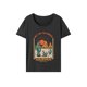 thumbnail image 1 of Camiseta de mujer con cuello redondo y ajuste regular para viajes, desplazamientos, mochileros SG, 1 of 7