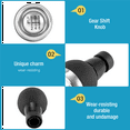 thumbnail image 5 of 6 Speed Manual Car Gear Shift Knob Stick Shifter Lever for R50 R53 R55 R56 R60, 5 of 9