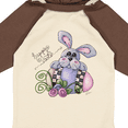 thumbnail image 4 of Inktastic Happy Easter Bunny Rabbit Boys Long Sleeve Baby Bodysuit, 4 of 5