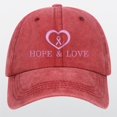 thumbnail image 2 of Bovemsi Womens Baseball Caps Breast Cancer Hats For Embroidered Adjustable Awareness Hat Gifts Woman Hat Lightweight, 2 of 3
