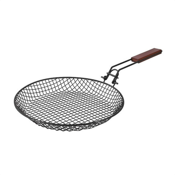 PASILI Stainless Steel Foldable Grilling Basket Bbq Grill For Fish Vegetables Chicken