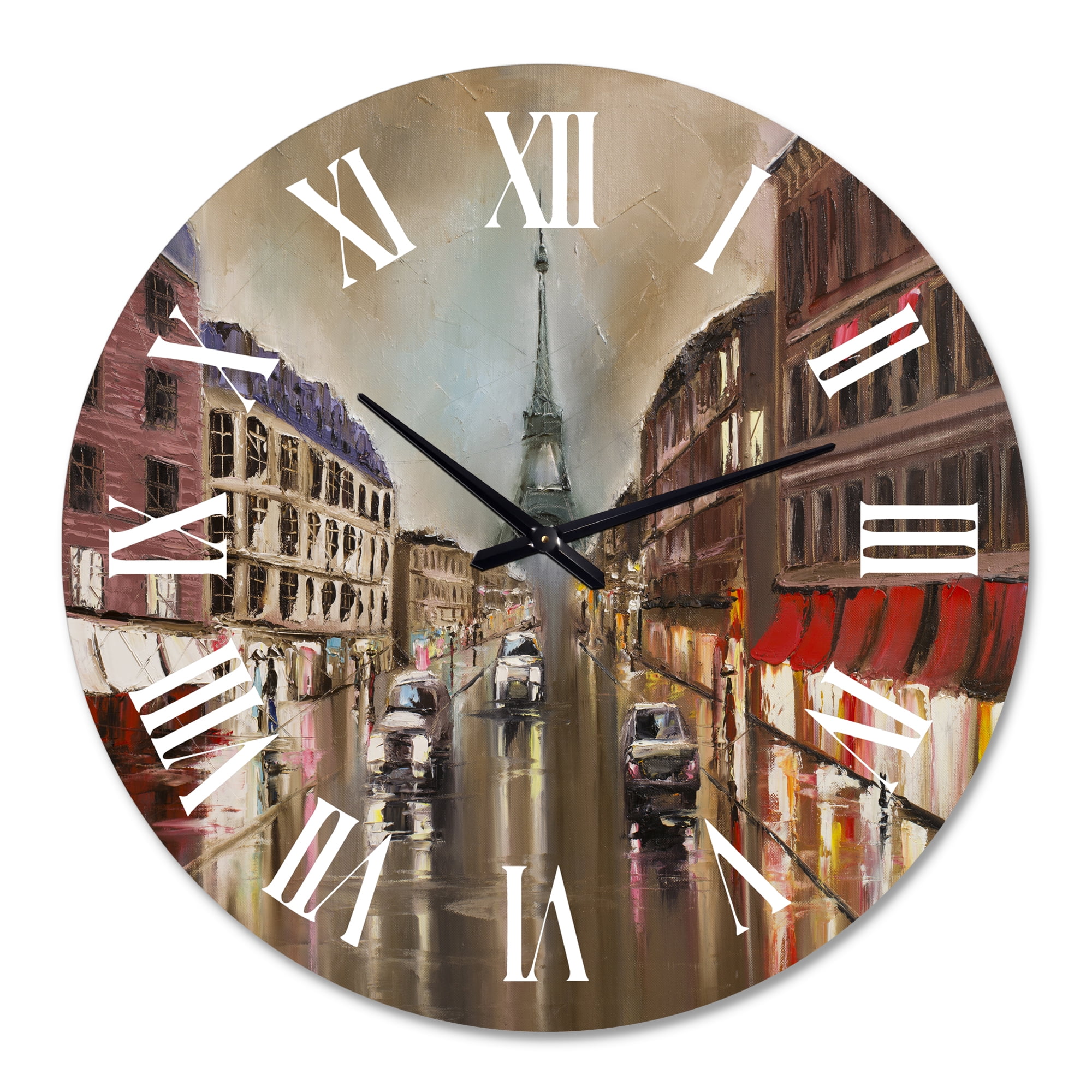Designart 1 in Quartz Traditional Wall Clock
