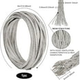 thumbnail image 2 of 26Ft 3mm Tinned Copper Wire Flat Flexible Grounding Lead Wire for Grounding and Reducing Noise 0.8mm Thick DIYDIY, 2 of 9