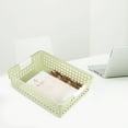 thumbnail image 6 of GOOHOCHY Plastic File Basket for Office Document Organizer with Assorted Colors and Smooth Surface 3 Pieces, 6 of 8