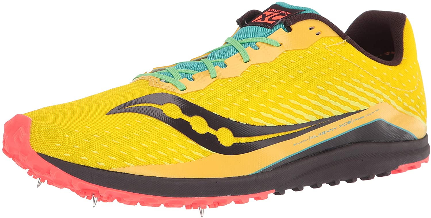 Saucony Men s Kilkenny XC 8 Track Shoe in Yellow Honduras Ubuy