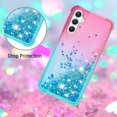 thumbnail image 4 of Funda para Samsung Galaxy A24 Transparente con Brillos Carcasa Protectora Antigolpes con Glitter Brillante, 4 of 5
