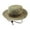 Khaki, variant on Summer Outdoor Fishing Bucket Boonie Hat Hiking Travel Wide Brim Safari Sun Caps (Green)