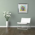 Trademark Fine Art 'Calendar Roxy' Canvas Art by Dean Russo, White