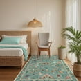 thumbnail image 6 of Lahome 5'x7' Insect Washable Rug, Non Slip Soft Low Pile Area Rug for Living Room Bedroom, Modern Carpet for Dining Room, Nursery, Office,Sage Green, 6 of 8