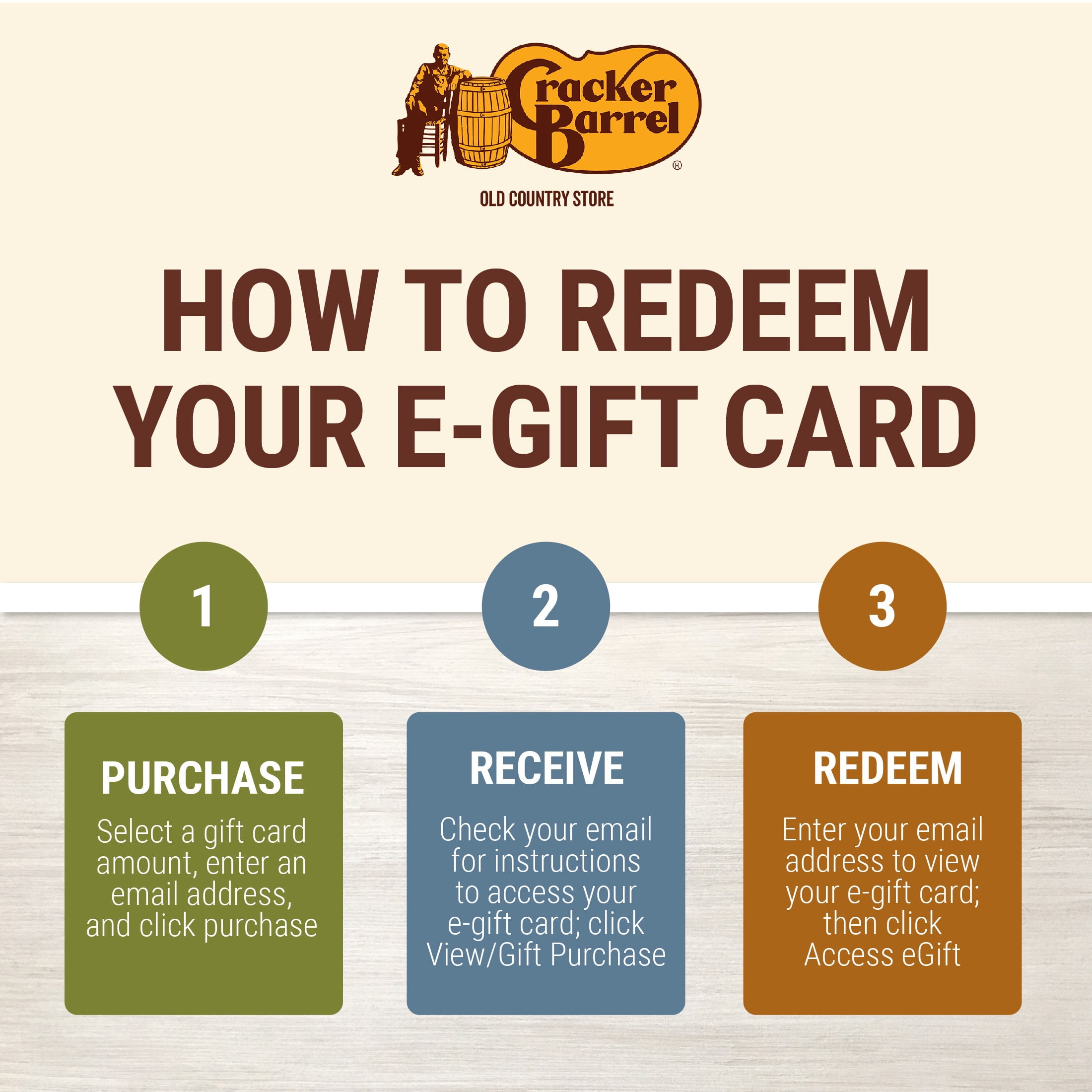 Cracker Barrel $15 Thank You eGift Card [Email Delivery] - Walmart.com