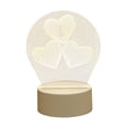 thumbnail image 4 of Interruptor De Botón De Luz Nocturna 3D Luz Cálida Yuyangstore, 4 of 8