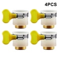 thumbnail image 3 of BUYISI 22Mm Universal Faucet Interface 4 Points Coarse Tooth Adapter Kitchen Bathroom Faucet Tap Converters Garden Hose Connection, 3 of 6