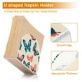 thumbnail image 5 of Yayeee Napkin Holder for Table Kitchen Paper Tissue Organization, Green Butterflies, 5 of 8