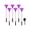 Pink, variant on Valentines Day Solar Lights, Lip Shaped Outdoor Decorations with Led, Waterproof Garden Lights for Pathway Patio Yard, Holiday Theme Illuminated Decor