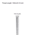 thumbnail image 2 of Uxcell Fully Threaded Rod 5/16"-18 UNC Pitch 304 Stainless Steel Right Hand 5.12" 4Pcs, 2 of 7