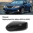 thumbnail image 4 of Tapas de espejo lateral negro para altima 2013-2018, Tapa de Esppejo Retrovisor lateral del conductor y Pasajero, 4 of 7