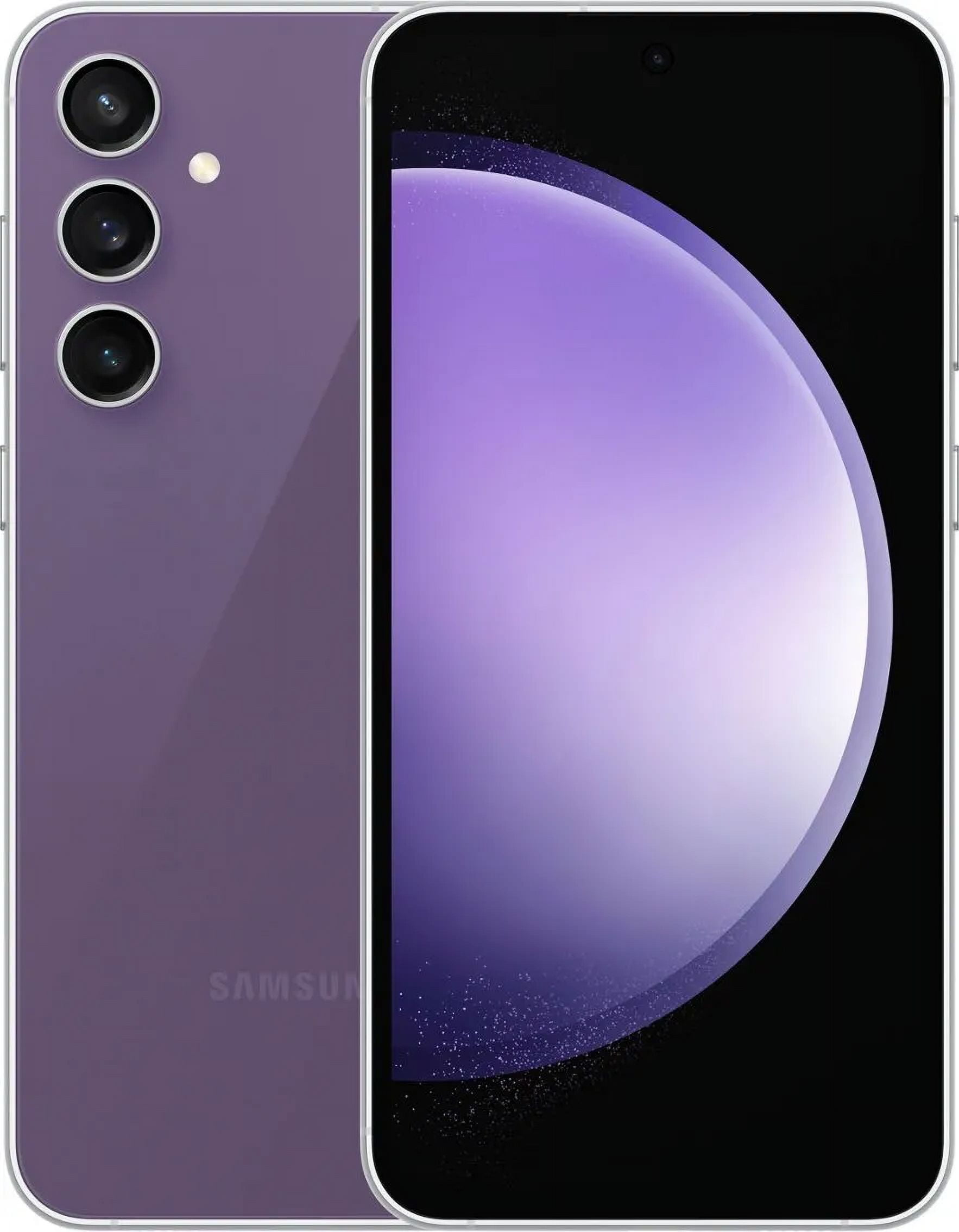 Refurbished Open Box Galaxy S23 FE S711U 256GB Purple (US Model) - Factory Unlocked Cell Phone