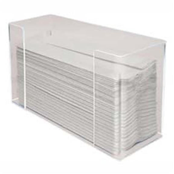 C-Fold-Multifold Towel Dispenser- 11-.50in.4-.13in.x6-.75in.- Clear