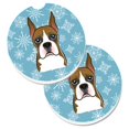 thumbnail image 1 of Ensemble de Boxeurs Flocon de Neige avec 2 Porte-Gobelets pour Voiture, 1 of 1