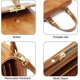 thumbnail image 4 of Cartera para Mujer Bolso Bandolera para Teléfono Móvil Cartera De Cuero De Pu Mini Bolso Bandolera para Mujer con Ranura para Tarjeta, Bolso Bandolera Pequeño para Teléfono Móvil con Detalle, 4 of 5