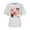 A-White49, variant on Womens T Shirts Short Sleeve Strawberry Floral Bow Printed Sweet Tees Loose Fit Summer Casual Oversized Crewneck T Shirt