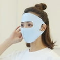 thumbnail image 1 of Máscara facial completa Jadeshay de protección solar de Algodón de seda de hielo, 1 of 1