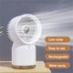 thumbnail image 4 of Naiovety Ventilador de niebla de pulverización de agua Humidificador personal de carga Deportes al aire libre Viajes Aire acondicionado de mano Electrodomésticos Blanco, 4 of 6
