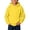 #A04-Yellow, variant on Abcomgle Boys Fashion Hoodies Kids Long Sleeve Hooded Teens Pullover Sweatshirts Solid Color Lightweight Fashion Pullover Tops with Kangaroo Pocket 8-10 Years