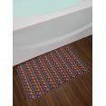 thumbnail image 2 of Acorn Bath Mat, Vintage Forest Flora Elements Pattern with Repeating Colorful Leaves Mushrooms Acorns, Plush Bathroom Decor Mat with Non Slip Backing, 29.5" X 17.5", Multicolor, by Ambesonne, 2 of 2