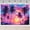 5x3FT, variant on Summer Seaside Sunset Backdrop Purple Dreamlike Seaside Scenery Tropical Hawaiian Sea Wave Photos Photography for Wedding Bridal Shower