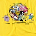 thumbnail image 2 of Adventure Time Glob Ball Unisex Adult T Shirt, Yellow, Large, 2 of 6