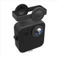 thumbnail image 5 of 2X Protectora de Silicona para MAX 360 Cámara Deportiva, Piezas de Lente de Cúpula Protectora Profesional (Negro), 5 of 5