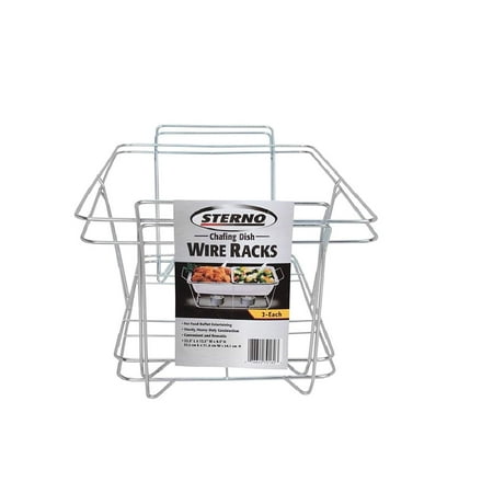 Chafing Dish Wire Rack (2 pk.), For Food Buffet Entertaining By Sterno