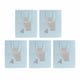 thumbnail image 4 of Bolsa de papel de 5 uds Bling Bling bolsa de compras portátil de dibujos animados patrón de garra de oso, 4 of 14