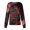 Wine, variant on Domzest Halloween Scrub Top for Women Button Front Pumpkin Ghost Bat Graphic Nurse Uniform Crew Neck Cute Nurse Working Uniform Dark Purple XL