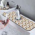 thumbnail image 7 of Kdxio Leopard Print Pattern Non-Slip Diatom Mud Faucet Drain Pad,Self Absorbent Mat for Kitchen Sink for Variety Kitchen & Bathroom Countertops, 7 of 7