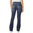 thumbnail image 2 of WallFlower Women's Luscious Curvy Bootcut Mid-Rise Insta Stretch Juniors Jeans (Standard and Plus), 2 of 6