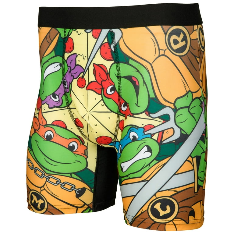 Teenage Mutant Ninja Turtles Pizza Boxer Briefs in Novelty