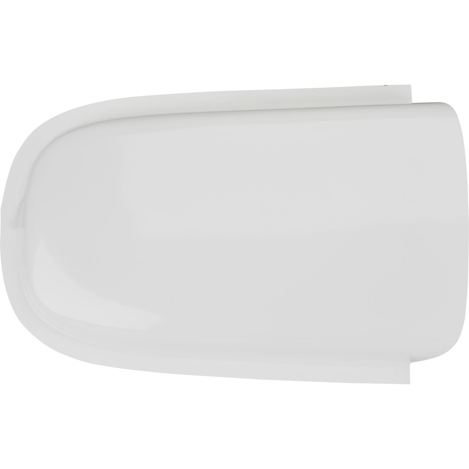 Speedway Motors Shelby GT350 Style Fiberglass Hood Scoop, 24.25 x 16 Inch Universal Mustang Style Hood Air Intake Scoop, Gelcoat Finish, Paint Ready Custom Body Panel
