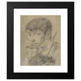 thumbnail image 2 of Giovanni Battista Piazzetta 12x14 Black Modern Framed Museum Art Print Titled - Boy with a Staff (1682-1754), 2 of 5