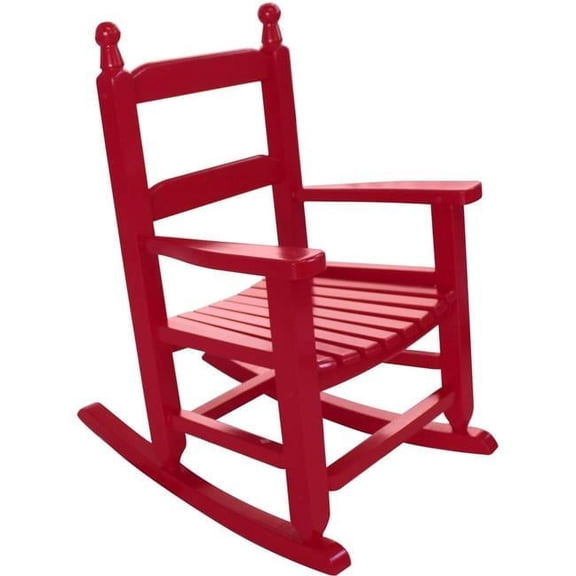 Child Rocker -Poplar Red