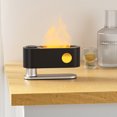 thumbnail image 3 of Humidificador difusor de aroma de llama, difusor de aceite cambiante, humidificador de fuego de apagado automático sin agua para el hogar, la oficina, el spa, el gimnasio (negro) ShuxiuWang 8390605957604, 3 of 4