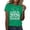 Green, variant on Graduation Gifts for Her: Class Of 2026 Senior 26 High School Graduation T Shirt Womens Spring Summer Tops