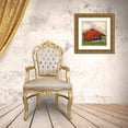 thumbnail image 3 of Jachimiec, Sue 26x26 Gold Ornate Wood Framed with Double Matting Museum Art Print Titled - Rice Barn, 3 of 4