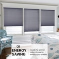 thumbnail image 5 of Cellular Shades, Window Blinds Cordless, Blinds for Windows, Window Shades for Home, Window Coverings, Cellular Blinds, Door Blinds, Morning Pebble, 30" W X 64" H, 5 of 9