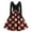 Purple Pink #091, variant on Halloween Dresses for Women Ghost Printed V-Neck Cute Tea Length Dress Witch Hat Cocktail Long Sleeve Retro Dresses with Belt S
