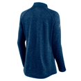 thumbnail image 3 of Women's Navy/Heathered Navy Seattle Kraken Authentic Pro Travel & Training Raglan Quarter-Zip Jacket, 3 of 3