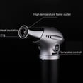 thumbnail image 3 of Hweilai Butane Torch, Refillable Kitchen Torch Lighter, Fit All Butane Tanks Blow Torch with Safety Lock and Adjustable Flame for Desserts, Creme Brulee, and Baking Butane Gas Is Not Included, 3 of 5